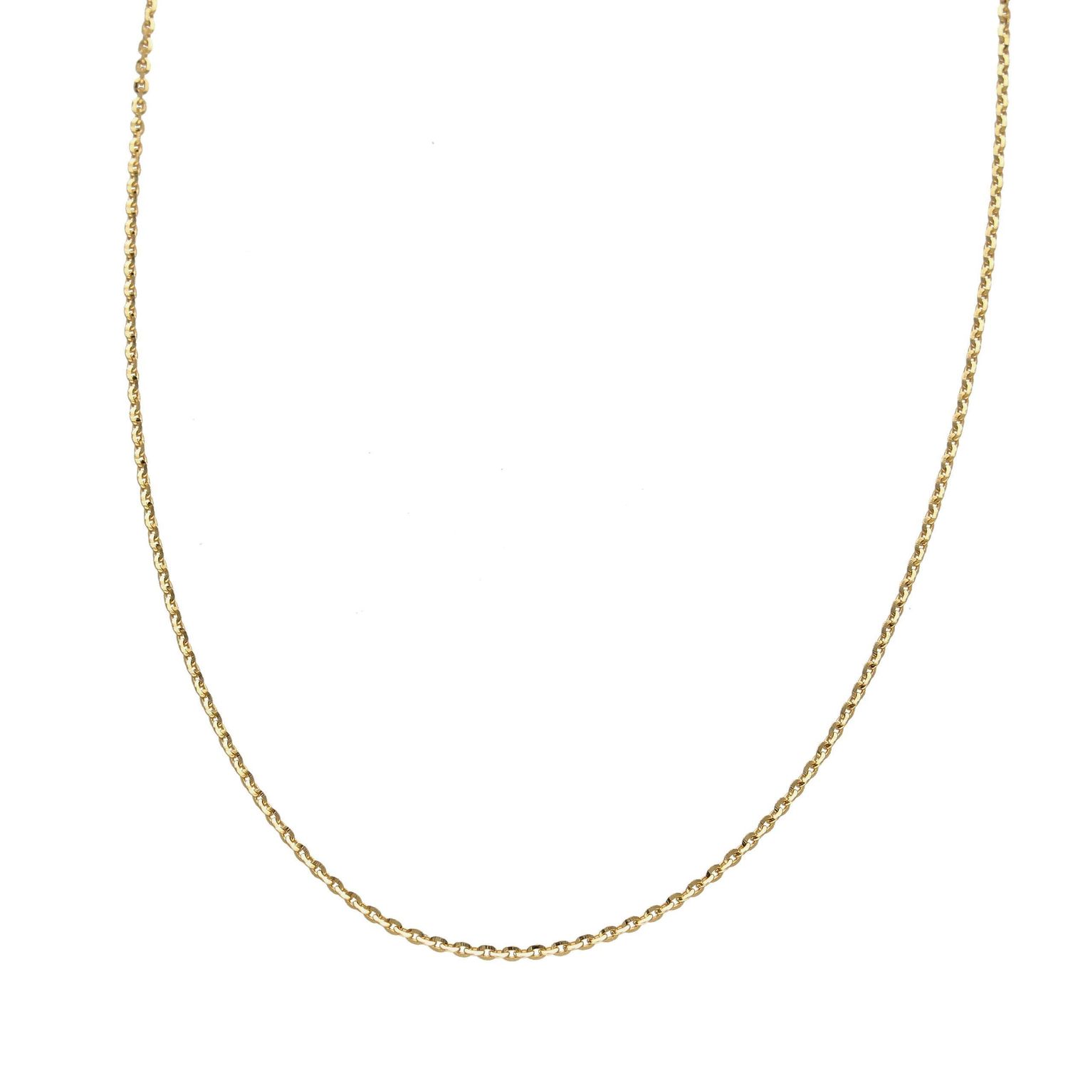 Złoty łańcuszek 585 ankier 1 mm BKŁ000000-443 585 1mm.jpg